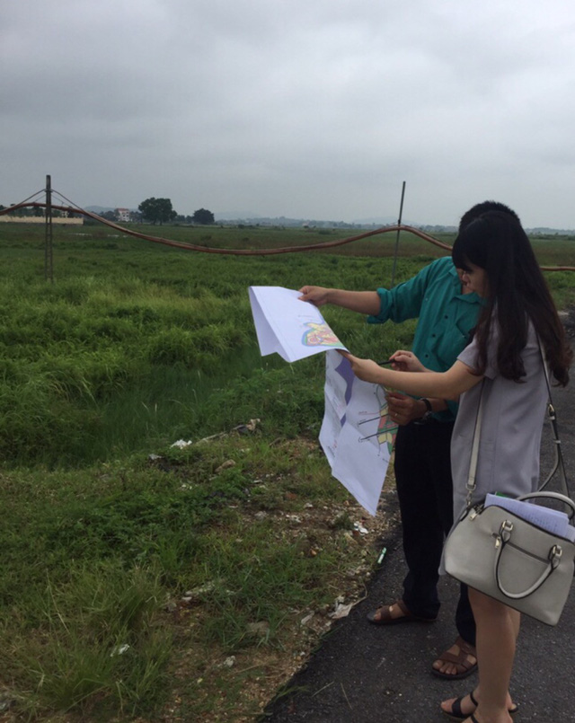 Khu đất dự kiến thu hồi để làm dự án khu đô thị DaBaCo vẫn còn là cánh đồng (hiện tỉnh Bắc Ninh đang làm các thủ tục báo cáo Thủ tướng Chính Phủ)