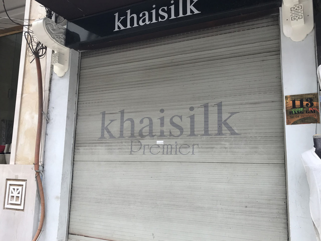 Cửa hàng Khaisilk chuẩn bị mở cửa bán lại tại Hà Nội?
