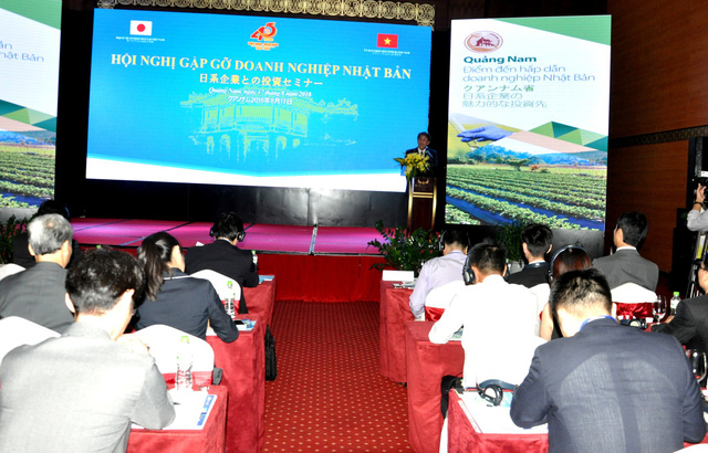 Gần 100 doanh nghiệp Nhật Bản tham dự hội nghị đầu tư vào Quảng Nam ngày 17/8