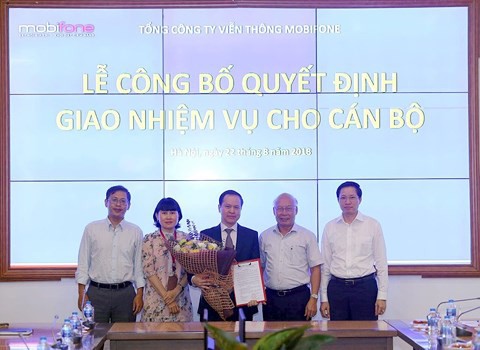 Lễ công bố ông Nguyễn Đăng Nguyên được giao phụ trách chức vụ Tổng giám đốc MobiFone.