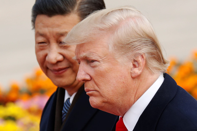 Tổng thống Mỹ Donald Trump và Chủ tịch Trung Quốc Tập Cận Bình (Ảnh: Nikkei)