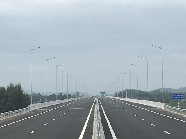 Cao tốc Đà Nẵng - Quảng Ngãi có tốc độ thiết kế 120km/h