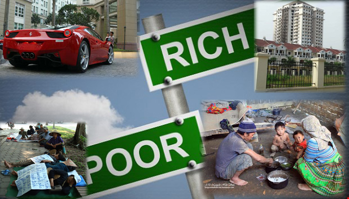 Những con số “giật mình” về khoảng cách giàu nghèo tại châu Á