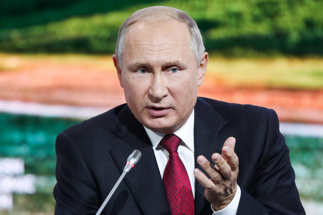 Tổng thống Putin cảnh báo về khoản nợ công 20.000 tỷ USD của Mỹ