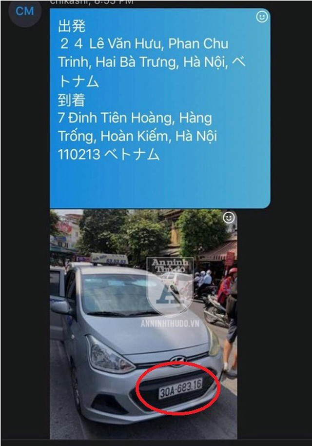 Đi 2km, vị khách Nhật Bản bị taxi 