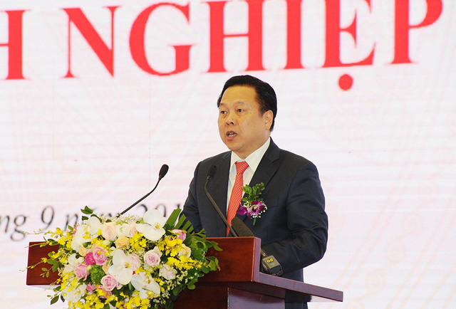 Ông Nguyễn Hoàng Anh, Ủy viên TW Đảng, Chủ tịch Ủy ban phát biểu tại Lễ ra mắt chiều 30/9.