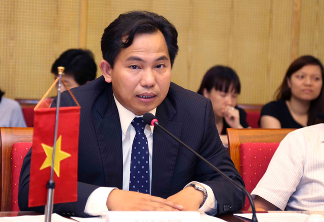 Thứ trưởng Bộ Kế hoạch và Đầu tư Lê Quang Mạnh.