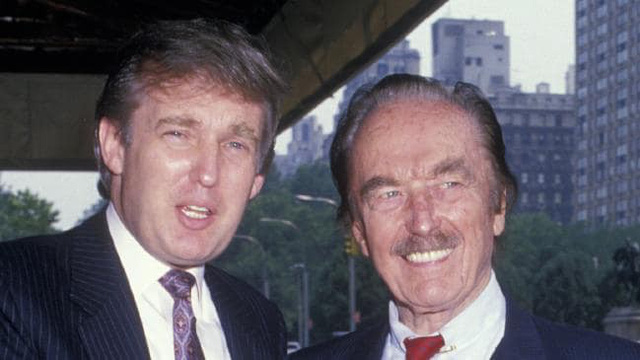 Tổng thống Donald Trump và cha - ông Fred Trump (Ảnh: Getty)
