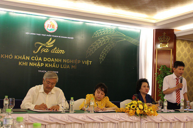 Buổi tọa đàm về Khó khăn của doanh nghiệp Việt khi nhập khẩu lúa mì diễn ra tại TPHCM