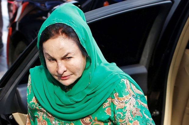 Bà Rosmah bị cáo buộc hai tội danh tham nhũng, xin xỏ và nhận hối lộ. (Nguồn: thestar.com.my)