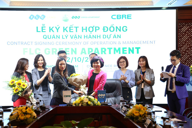 CBRE sẽ mang tới dịch vụ quản lý tối ưu nhất cho dự án FLC Green Apartment