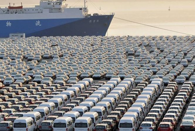 
Các mẫu xe nhập khẩu sang thị trường Trung Quốc từ Mỹ đang phải chịu thuế 40%.

