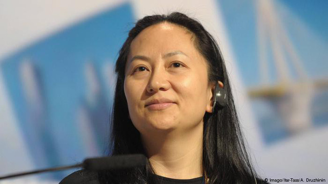 
Giám đốc tài chính Huawei Mạnh Vãn Chu (Ảnh: AFP)
