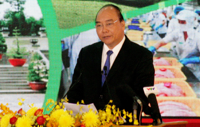 Thủ tướng Nguyễn Xuân Phúc phát biểu tại Hội nghị xúc tiến đầu tư tỉnh An Giang
