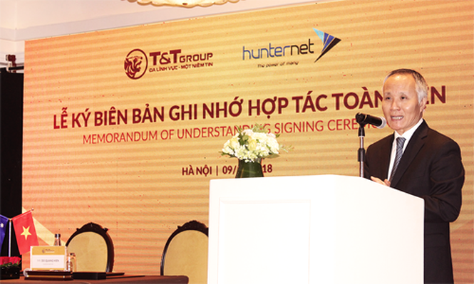T&T Group hợp tác toàn diện với Hiệp hội DN Hunternet, Australia