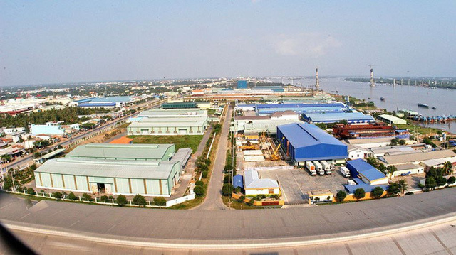 Khu công nghiệp Dịch vụ Dầu khí Soài Rạp có vị trí rất thuận tiện trong việc phát triển kinh tế biển.