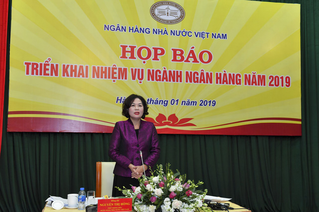 
Sáng nay (7/1), Ngân hàng Nhà nước Việt Nam (NHNN) đã tổ chức họp báo về kết quả hoạt động năm 2018 và triển khai nhiệm vụ ngành ngân hàng năm 2019.
