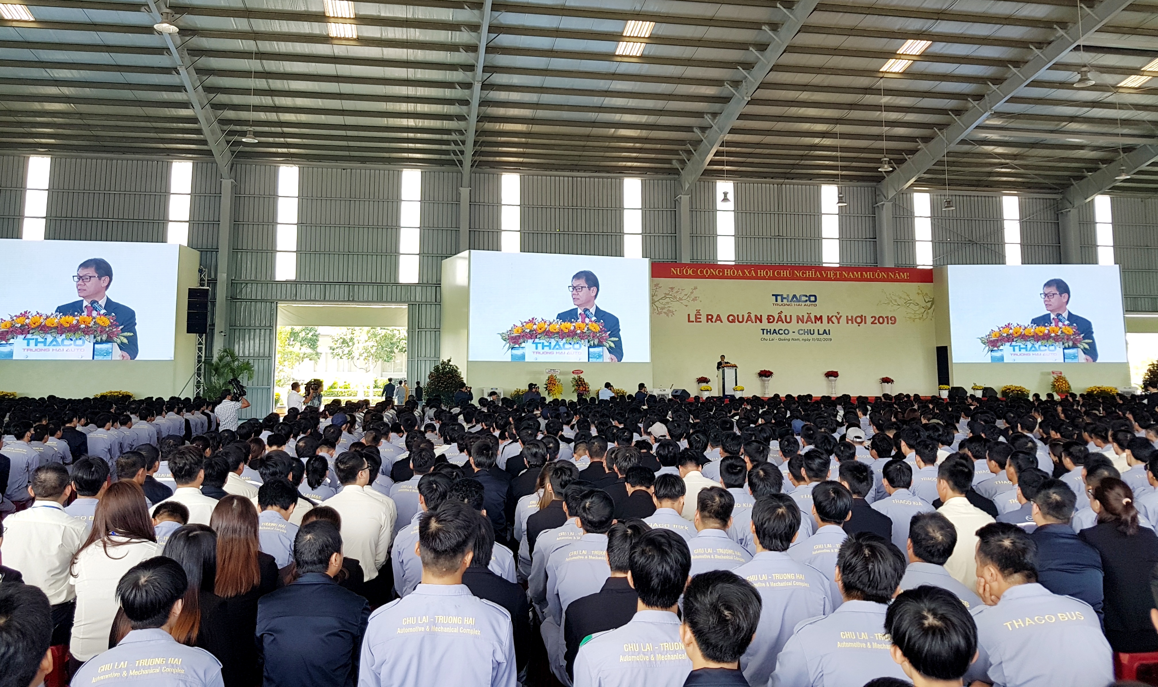 Năm 2019, Thaco đặt mục tiêu sản xuất gần 110 nghìn ô tô các loại