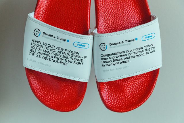 Bán hàng bá đạo: Dép in hình Twitter Tổng thống Trump, thu hàng chục tỷ - 9