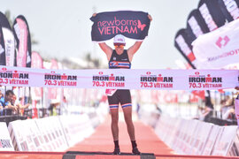 Ấn tượng cuộc tranh tài của các vận động viên của nước chủ nhà tại Techcombank Ironman 70.3 vô địch Châu Á Thái Bình Dương