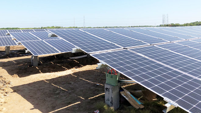 ADB rót gần 38 triệu USD vào một dự án điện mặt trời ở Việt Nam