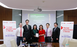 Techcombank được trao tặng giải thưởng “Ngân hàng cung cấp dịch vụ thanh toán tốt nhất Việt Nam 2019”