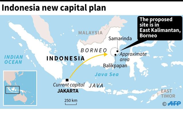 Indonesia và kế hoạch 33 tỷ USD biến vùng rừng hẻo lánh thành thủ đô mới  - 2
