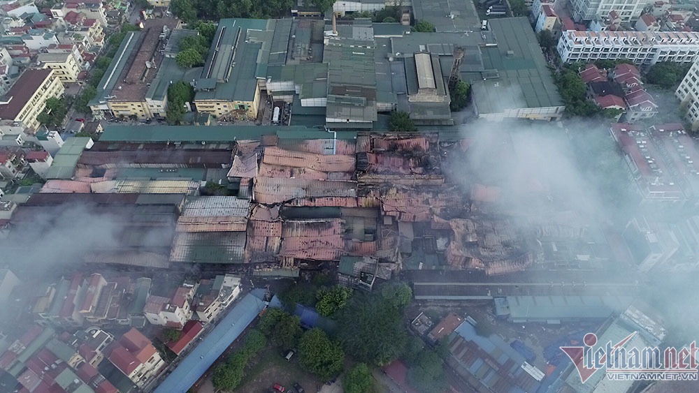 Cháy nhà máy Rạng Đông: 