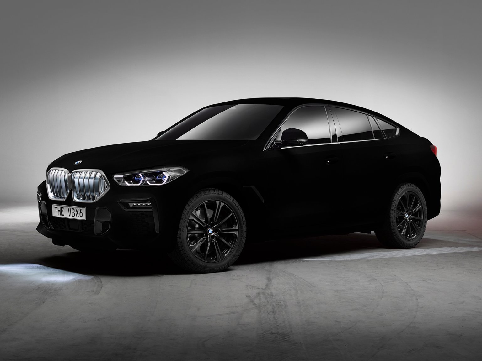 BMW X6 Vantablack - Chiếc X6 “đen