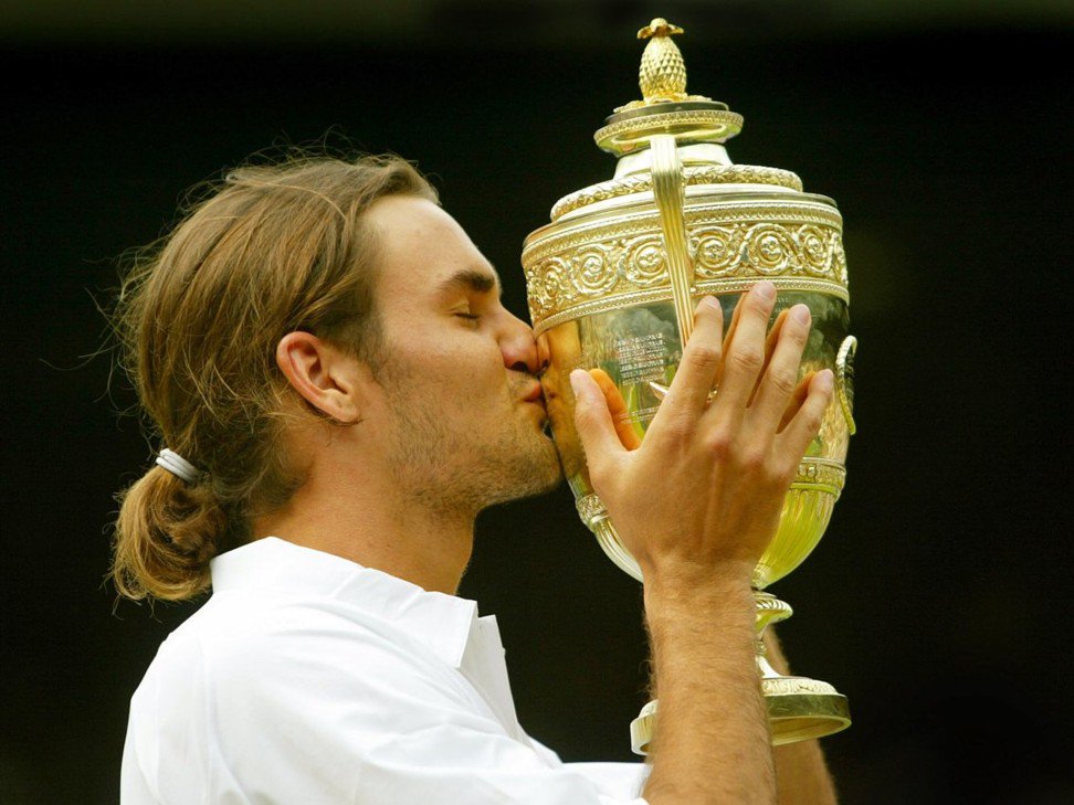 Description: Roger Federer won his first Grand Slam in 2003. Photo: Reuters