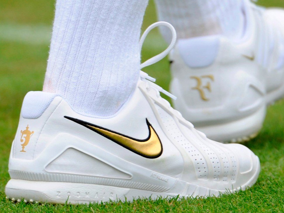 Description: Roger Federer wearing Nike. Photo: Reuters