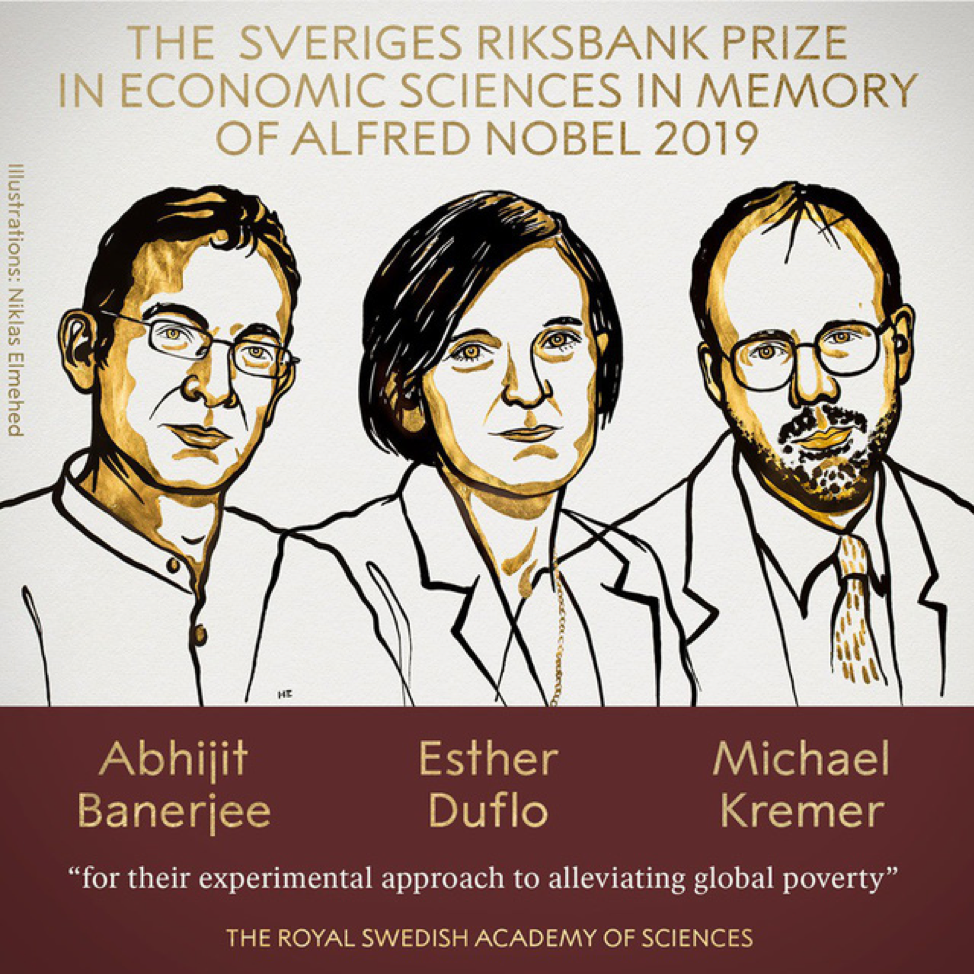 Trao thưởng giải Nobel kinh tế cho nghiên cứu chống đói nghèo toàn cầu