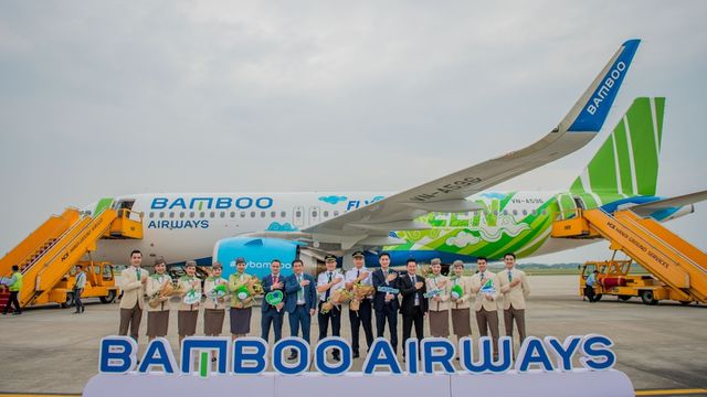 Bamboo Airways đón máy bay Airbus A320neo đầu tiên trong chiếc áo “Fly Green” ấn tượng - 1