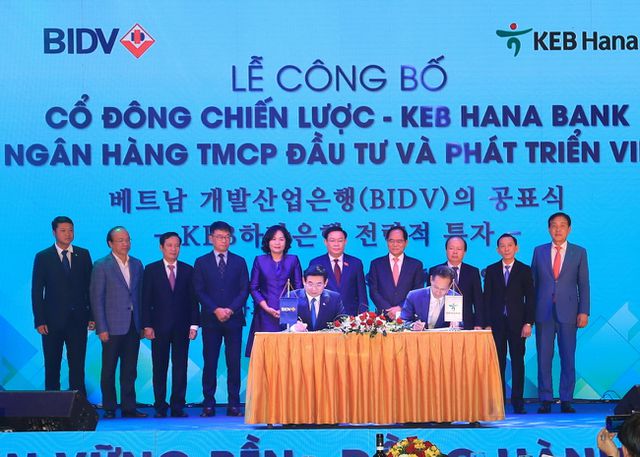 BIDV công bố cổ đông chiến lược, trở thành ngân hàng có vốn điều lệ lớn nhất Việt Nam - 1