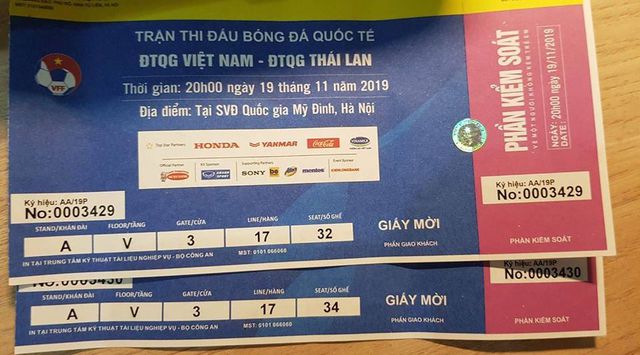 Trận Việt Nam - Thái Lan: Giá vé chỗ ngồi gần khu VIP nhất là bao nhiêu? - 5