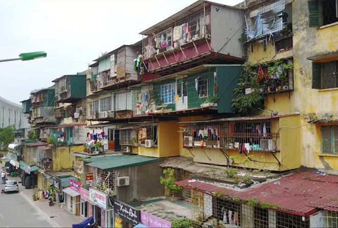 Động đất từ 4 độ Richter có thể làm sập hàng loạt chung cư cũ ở Hà Nội?