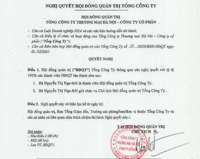 Bà Nguyễn Thị Nga rời ghế Chủ tịch Hapro, doanh nghiệp lắm đất vàng Hà Nội - 2