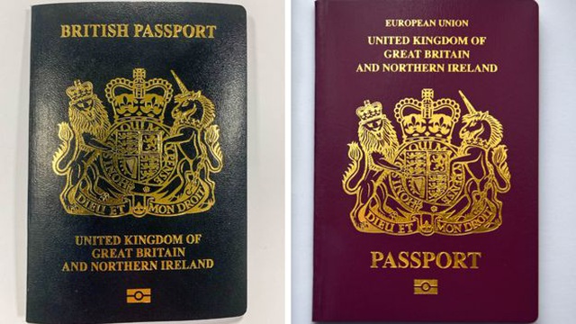 Anh chính thức đổi màu hộ chiếu sau khi rời EU - 2