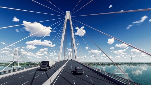 “Rót” hơn 5.000 tỷ đồng xây dựng dự án cầu Mỹ Thuận 2 - 2