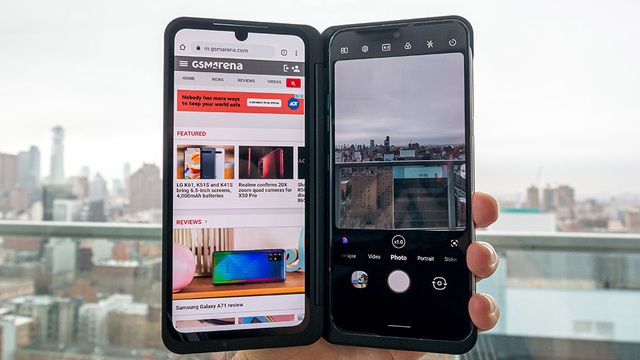 LG ra mắt smartphone 5G, có thể quay video 8K, gập mở như Galaxy Fold - 5