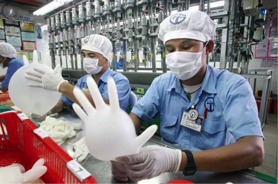 Tập đoàn sản xuất găng tay lớn nhất thế giới  “ không kịp trở tay” thời dịch Covid-19