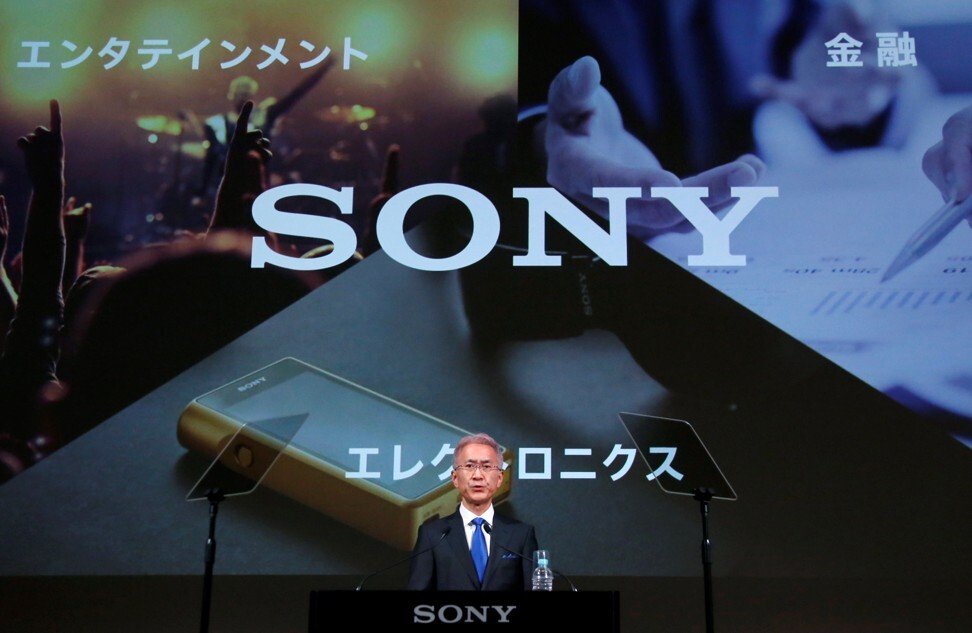 Sony Corp's new President and Chief Executive Officer Kenichiro Yoshida attends a news conference on their business plan at the company's headquarters in Tokyo in 2018. Photo: Reuters