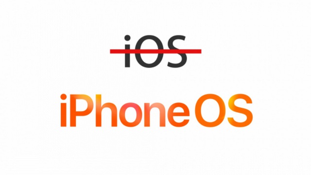 iPhone sẽ đổi tên thành Apple Phone, iOS thành iPhone OS? - 1