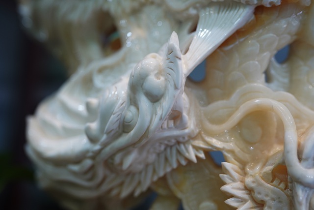 Chiêm ngưỡng bức Cửu Long Tranh Châu bằng vỏ sò nghìn năm tuổi - 5
