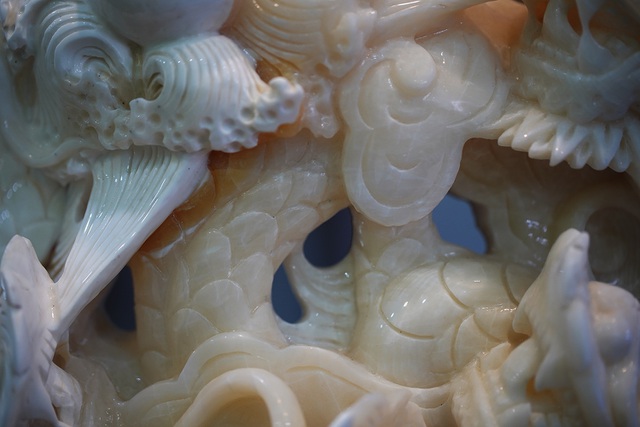 Chiêm ngưỡng bức Cửu Long Tranh Châu bằng vỏ sò nghìn năm tuổi - 6