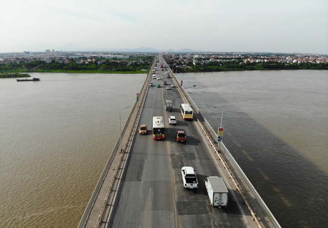 Cấm tuyệt đối các phương tiện qua cầu Thăng Long từ 6h sáng mai - 1