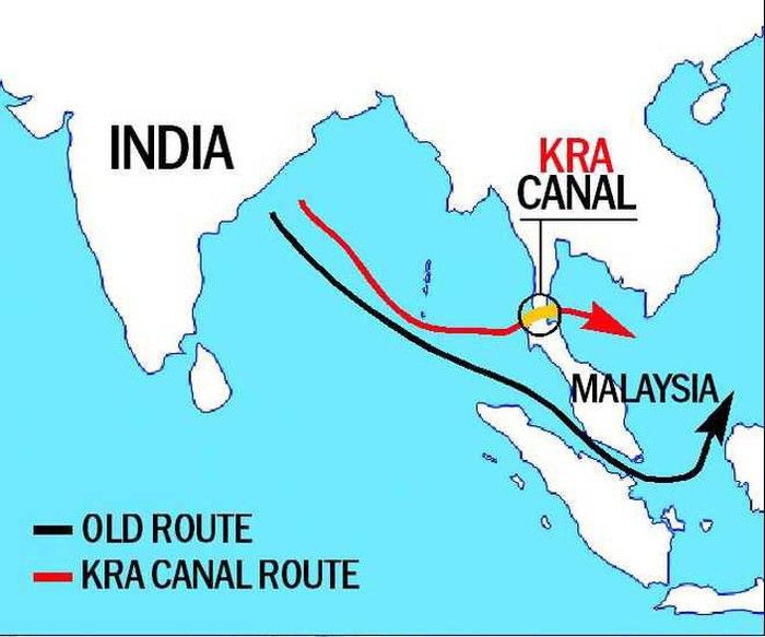 India Times: Thái Lan đã từ chối hợp tác với Trung Quốc xây dựng kênh đào ở Vịnh Bengal?