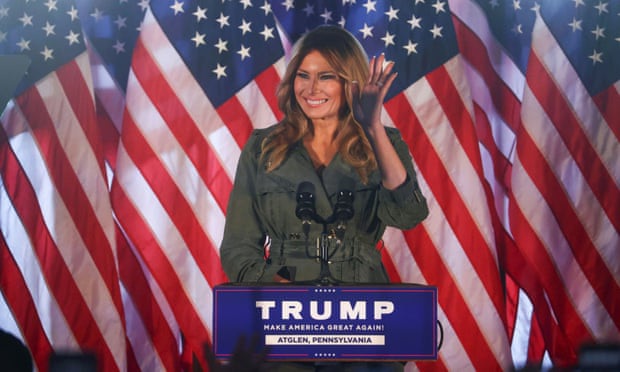 Bầu cử Mỹ 2020: Bà Melania Trump vận động tranh cử hiếm hoi cho chồng