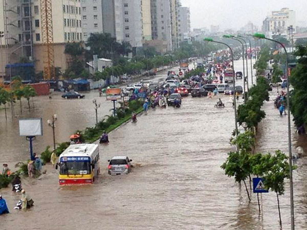 Hà Nội có khả năng tái diễn lũ lụt lịch sử trong bão số 3