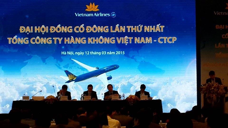 ĐHCĐ Vietnam Airlines: Đại diện Techcombank vào HĐQT, Vietcombank vào Ban Kiểm soát
